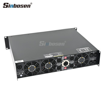 Ultra-Quiet 2U Suitable for Home Theater 4 channels 3200W Power Amplifiers 2ohms work stable