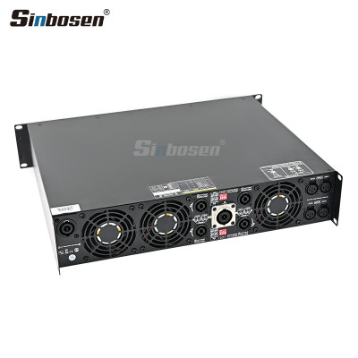 Ultra-Quiet 2U Suitable for Home Theater 4 channels 3200W Power Amplifiers 2ohms work stable