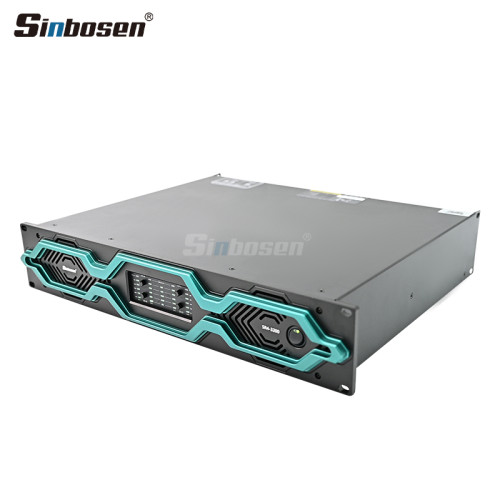 Ultra-Quiet 2U Suitable for Home Theater 4 channels 3200W Power Amplifiers 2ohms work stable