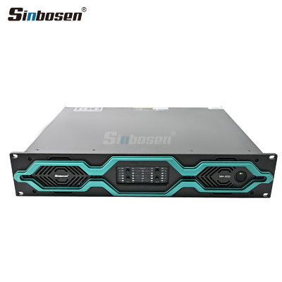 Ultra-Quiet 2U Suitable for Home Theater 4 channels 3200W Power Amplifiers 2ohms work stable