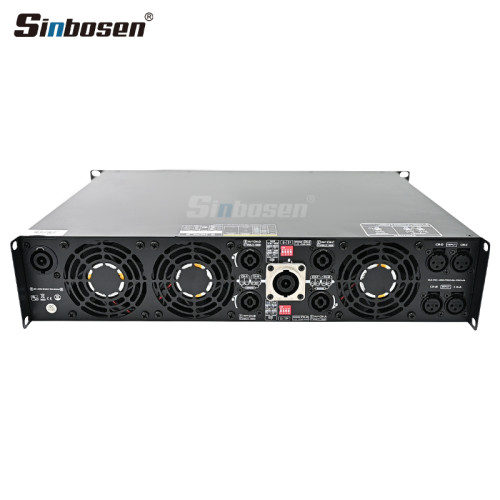 Ultra-Quiet 2U Suitable for Home Theater 4 channels 3200W Power Amplifiers 2ohms work stable
