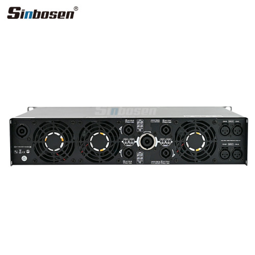 Ultra-Quiet 2U Suitable for Home Theater 4 channels 3200W Power Amplifiers 2ohms work stable