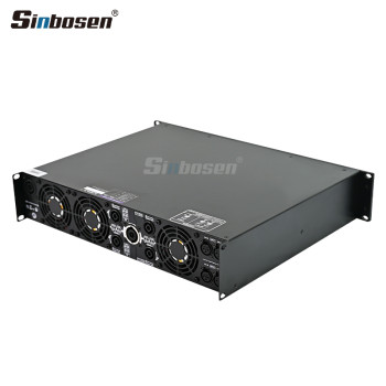 Ultra-Quiet 2U Suitable for Home Theater 4 channels 3200W Power Amplifiers 2ohms work stable