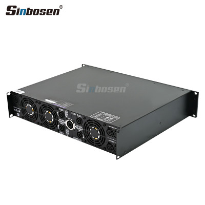 Ultra-Quiet 2U Suitable for Home Theater 4 channels 3200W Power Amplifiers 2ohms work stable