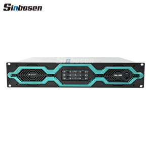 SR4-1800 2Ω stable Work Ultra-Quiet Cooling System 2U Home Theater Power Amplifier 4-channel 1800W