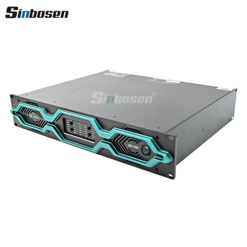 SR4-1800 2Ω stable Work Ultra-Quiet Cooling System 2U Home Theater Power Amplifier 4-channel 1800W