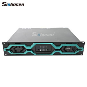 Sinbosen SR2-4500 Clean Sound High Power 2-channel 4500W Home Theater Power Amplifier