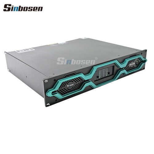Sinbosen SR2-4500 Clean Sound High Power 2-channel 4500W Home Theater Power Amplifier