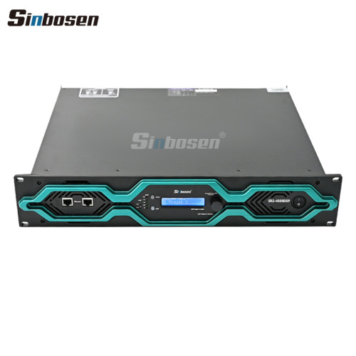 SR2-4200DSP Ultra-Quiet Cooling System 2U 4200W digital Power Amplifier German ALLDSP software