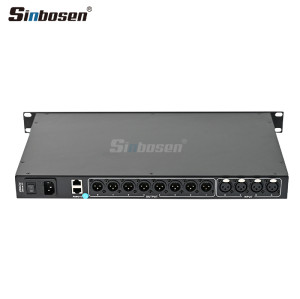 LA548  4-input 8-output digital processor audio with AES/AUTO EQ/AUTO FiR