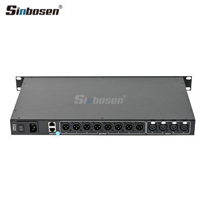 LA548  4-input 8-output digital processor audio with AES/AUTO EQ/AUTO FiR