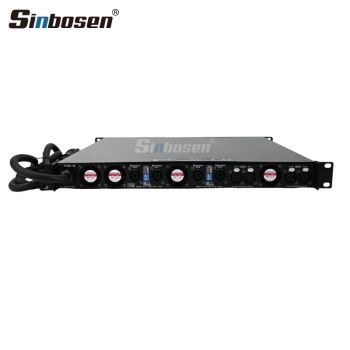 D4-1500V2.0 4 Channel 1U Class D Digital power amplifier 1500W