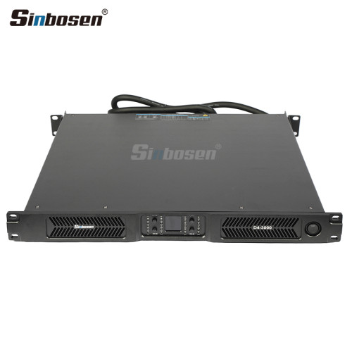 Sinbosen D4-3000 2.0 High cost performance 4 channel digital power amplifier 3000w
