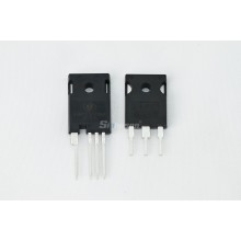 Automotive-grade silicon carbide (SiC) four-pin power transistor