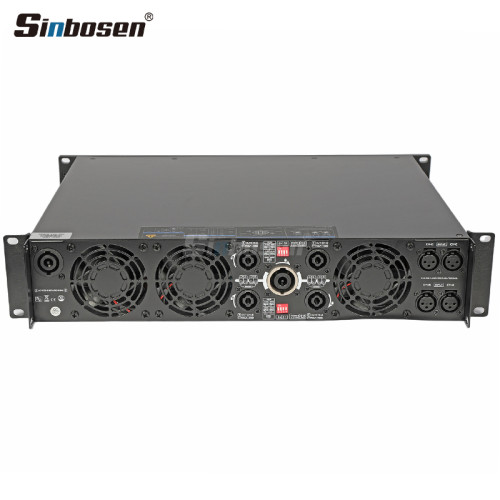 SR4-1800 2Ω stable Work Ultra-Quiet Cooling System 2U Home Theater Power Amplifier 4-channel 1800W