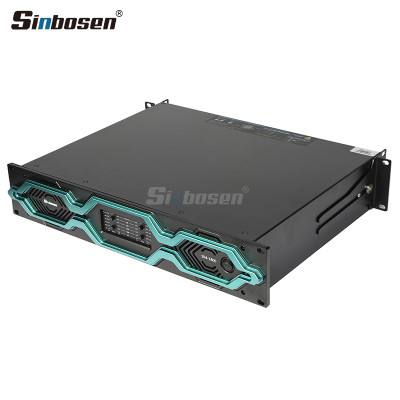 SR4-1800 2Ω stable Work Ultra-Quiet Cooling System 2U Home Theater Power Amplifier 4-channel 1800W