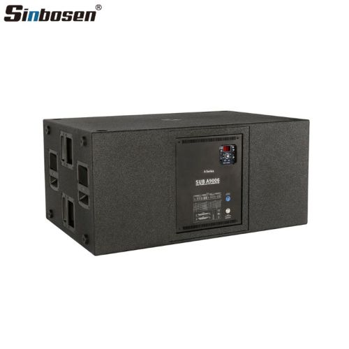 7200 Watt Peak power Professional speaker 2 x 18" Active high power subwoofer