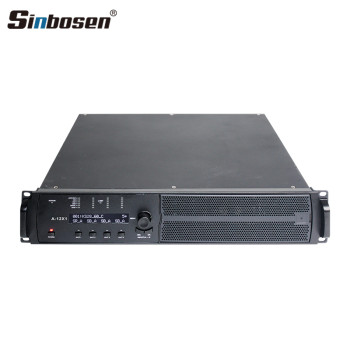 4 channel DSP software power amplifier