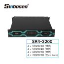 Ultra-Quiet 2U Suitable for Home Theater 4 channels 3200W Power Amplifiers 2ohms work stable