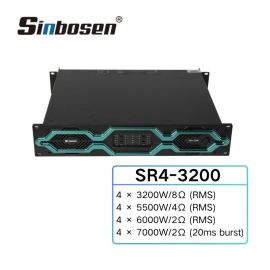 Ultra-Quiet 2U Suitable for Home Theater 4 channels 3200W Power Amplifiers 2ohms work stable