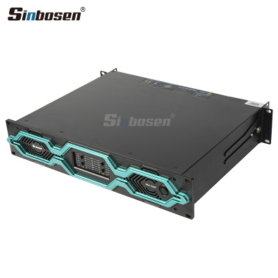 Ultra-Quiet 2U Suitable for Home Theater 4 channels 3200W Power Amplifiers 2ohms work stable