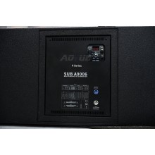 A-9006S Dual 18-inch Active Subwoofer: Amplifier Module Connection and Usage