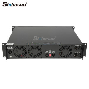 Sinbosen SR2-4500 Clean Sound High Power 2-channel 4500W Home Theater Power Amplifier