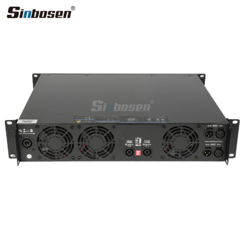 Sinbosen SR2-4500 Clean Sound High Power 2-channel 4500W Home Theater Power Amplifier