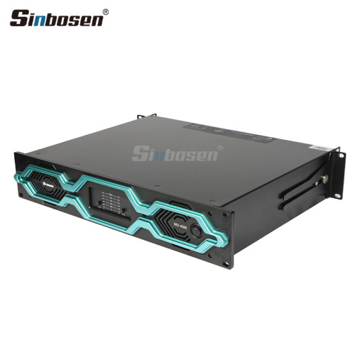 Sinbosen SR2-4500 Clean Sound High Power 2-channel 4500W Home Theater Power Amplifier