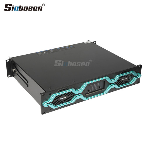 Sinbosen SR2-4500 Clean Sound High Power 2-channel 4500W Home Theater Power Amplifier