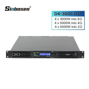 D4-3000 DSP Professional High Power 4 channel Digital Amplifier