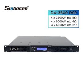 D4-3500 dsp digital sound 4800w dsp audio processo with power amplifier