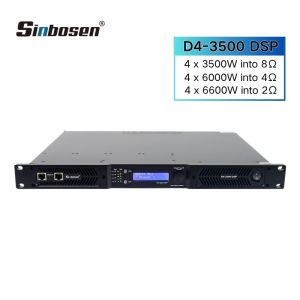 D4-3500 dsp digital sound 4800w dsp audio processo with power amplifier