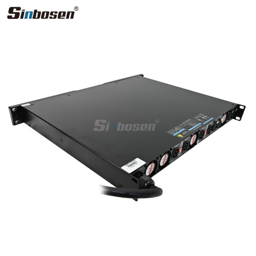FIR filter D4-1500DSP 1u class d 4 channel power amplifier with dsp Model