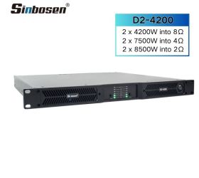 D2-4200 digital high power 4200 watts stereo subwoofer power 2 channel amplifier