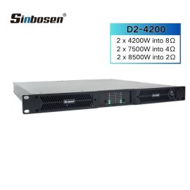 D2-4200 digital high power 4200 watts stereo subwoofer power 2 channel amplifier