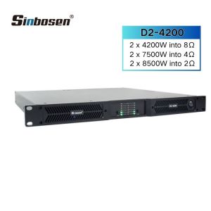 D2-4200 digital high power 4200 watts stereo subwoofer power 2 channel amplifier