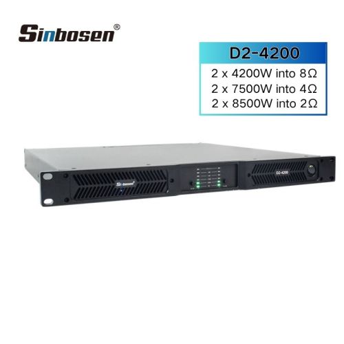 D2-4200 digital high power 4200 watts stereo subwoofer power 2 channel amplifier
