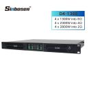 1300 watts 2 ohms work stable 4 channel digital power amplifier