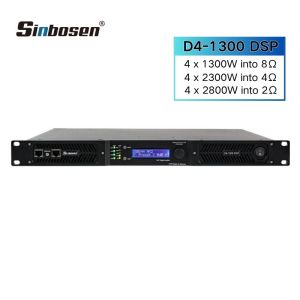 DSP D4-1300 professional audio 4 channel digital dsp power amplifier