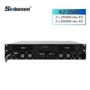 K2-2500 digital power amplifier 2 channel 2500w for line array speaker
