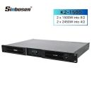 K2-1500 2 channel professional audio digital power amplifier 1500 watts
