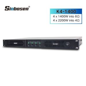 1400 watts professional stage 1U digital 4 channel power amplifier audio