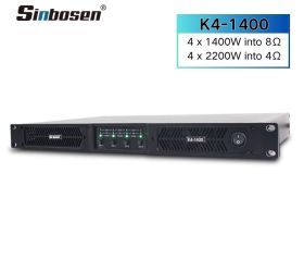 1400 watts professional stage 1U digital 4 channel power amplifier audio