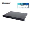 800 watts 4 channel power amplifier class d 1U professional audio