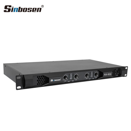 Sinbosen K4-450 Home audio 450 watt class d small 1U stereo digital karaoke amplifier
