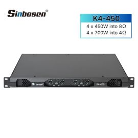Sinbosen K4-450 Home audio 450 watt class d small 1U stereo digital karaoke amplifier