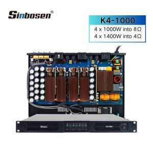 Sinbosen k4-1000 1000 watt 4 channel professional 1u class d digital 4 ohms stable power amplifier