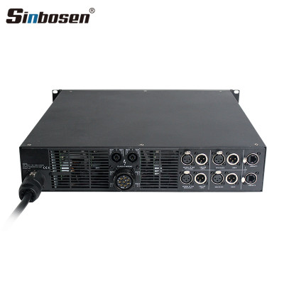 4 channel DSP software power amplifier