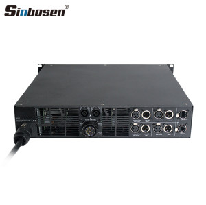 4 channel DSP software power amplifier